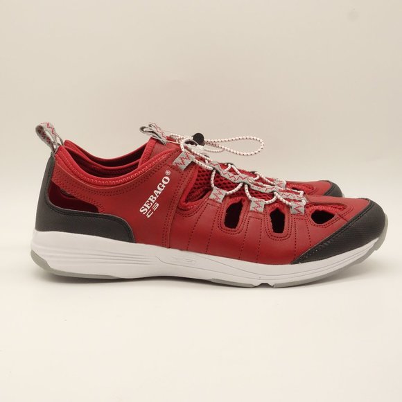 New Sebago Cs Cyphon Sneakers Maroon 